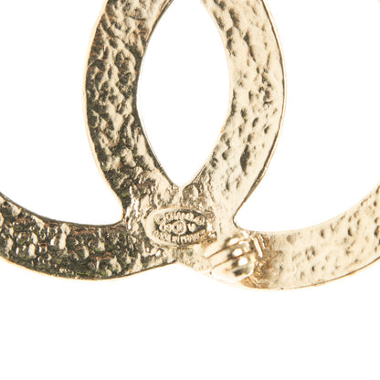 Chanel Pearl CC Brooch Light Gold 5 of 5