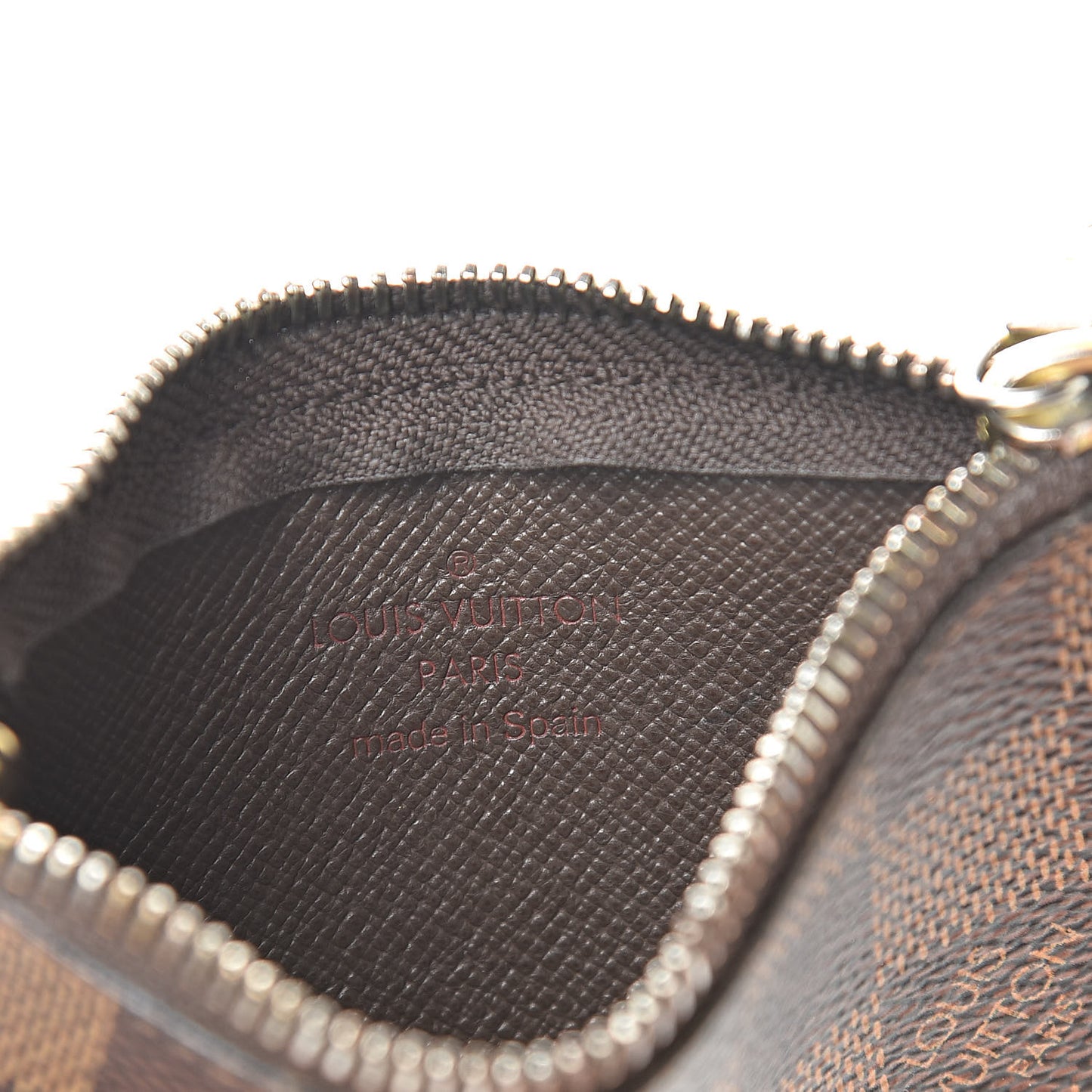 Damier Ebene Key Pouch