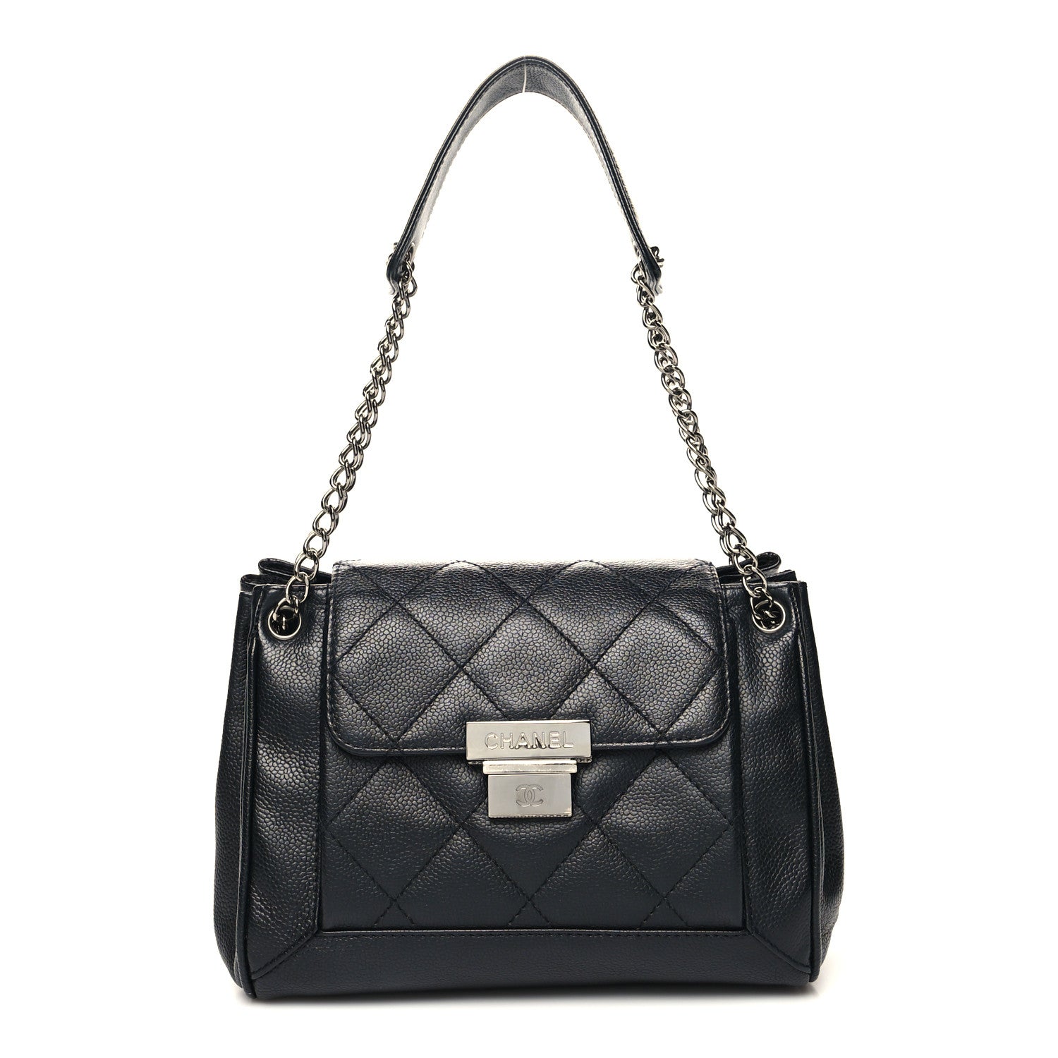 Chanel Caviar Quilted Accordion Flap Black 1 of 10
