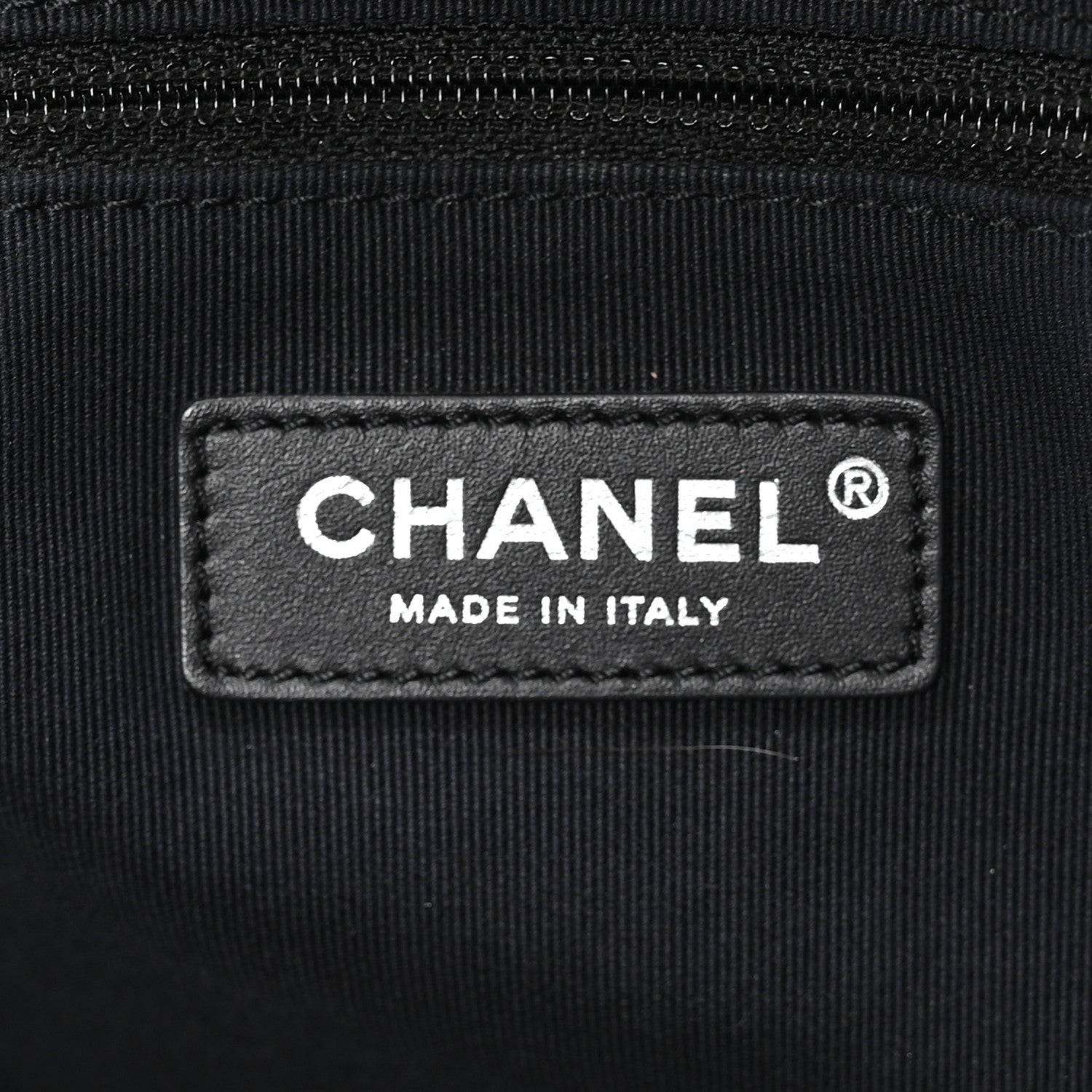 Chanel Calfskin Medium Deauville Tote Black 7 of 12