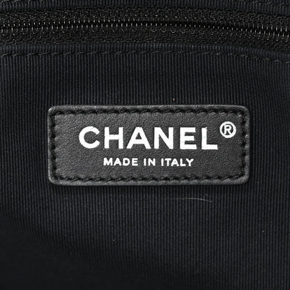 Chanel Calfskin Medium Deauville Tote Black 7 of 12