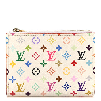 Louis Vuitton LV X TM Monogram Multicolor Lisa Wallet White 1 of 8