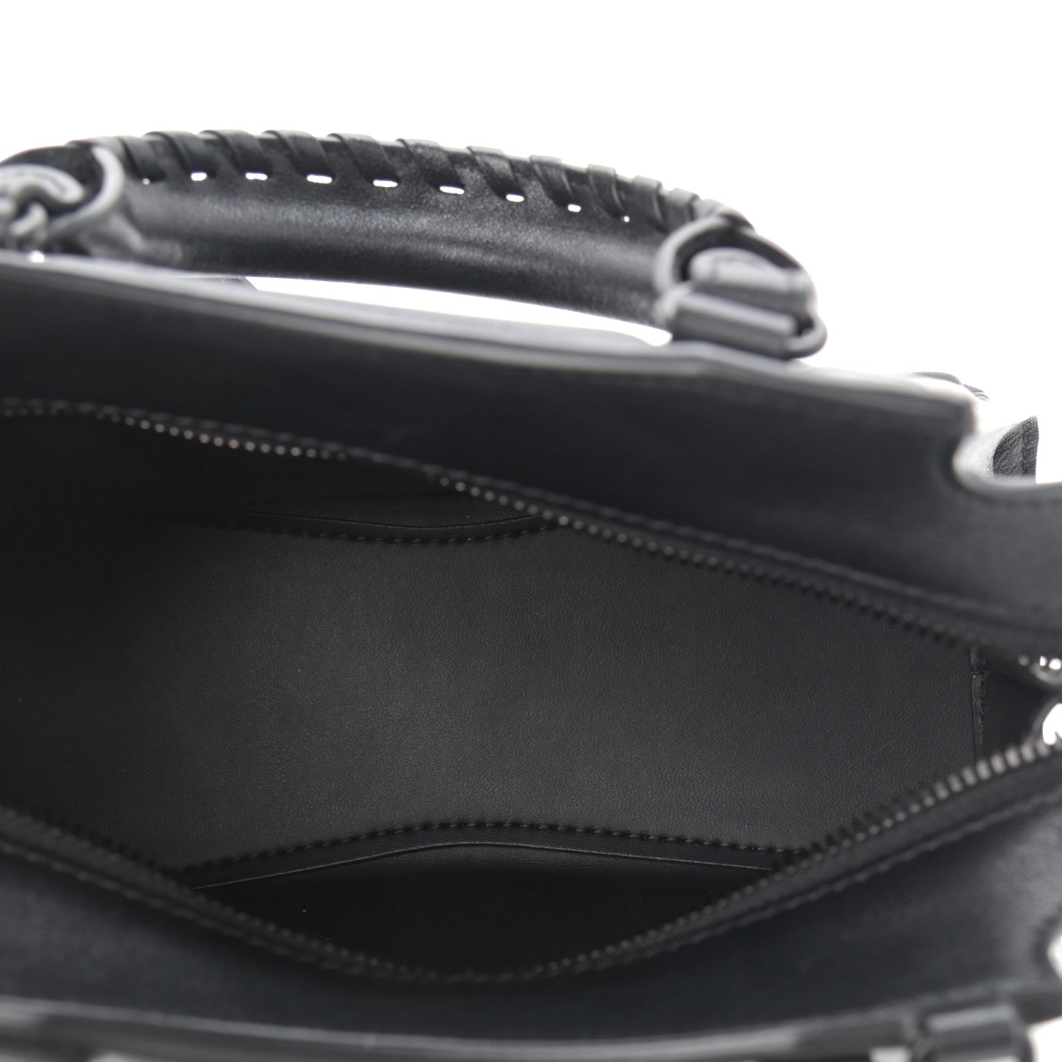 Balenciaga Cake Calfskin Tonal Hardware Mini Neo Classic City Black 5 of 10