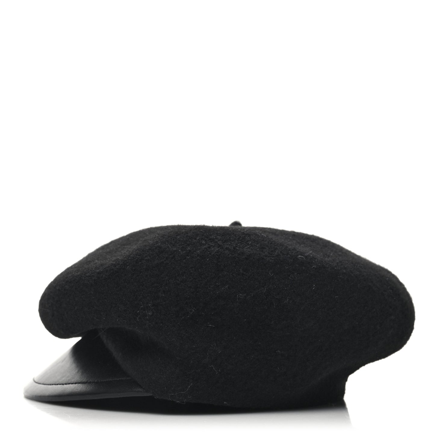 Wool Arty Beret Cap 57 Black