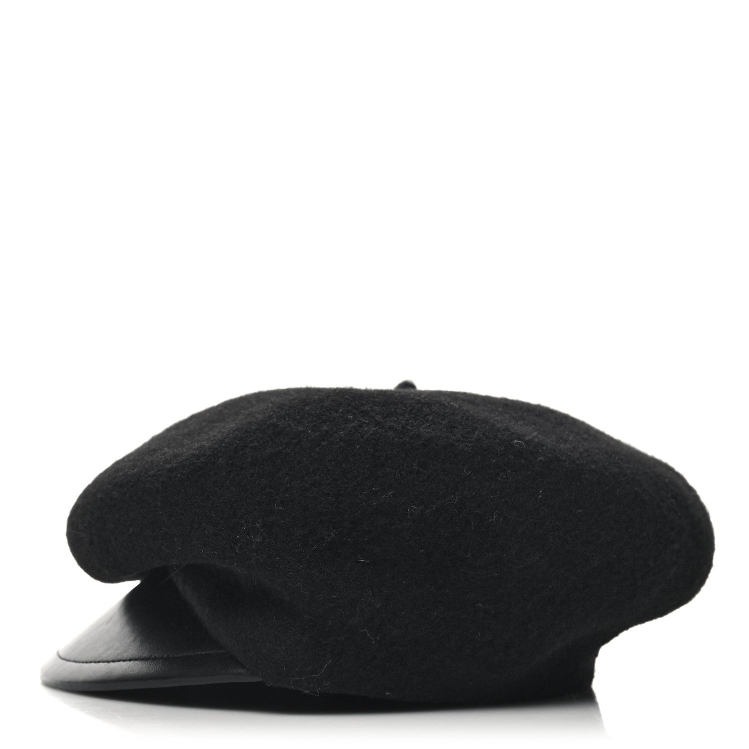 Christian Dior Wool Arty Beret Cap 57 Black 4 of 8