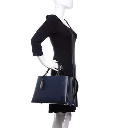 Louis Vuitton Epi Kleber MM Indigo 3 of 13