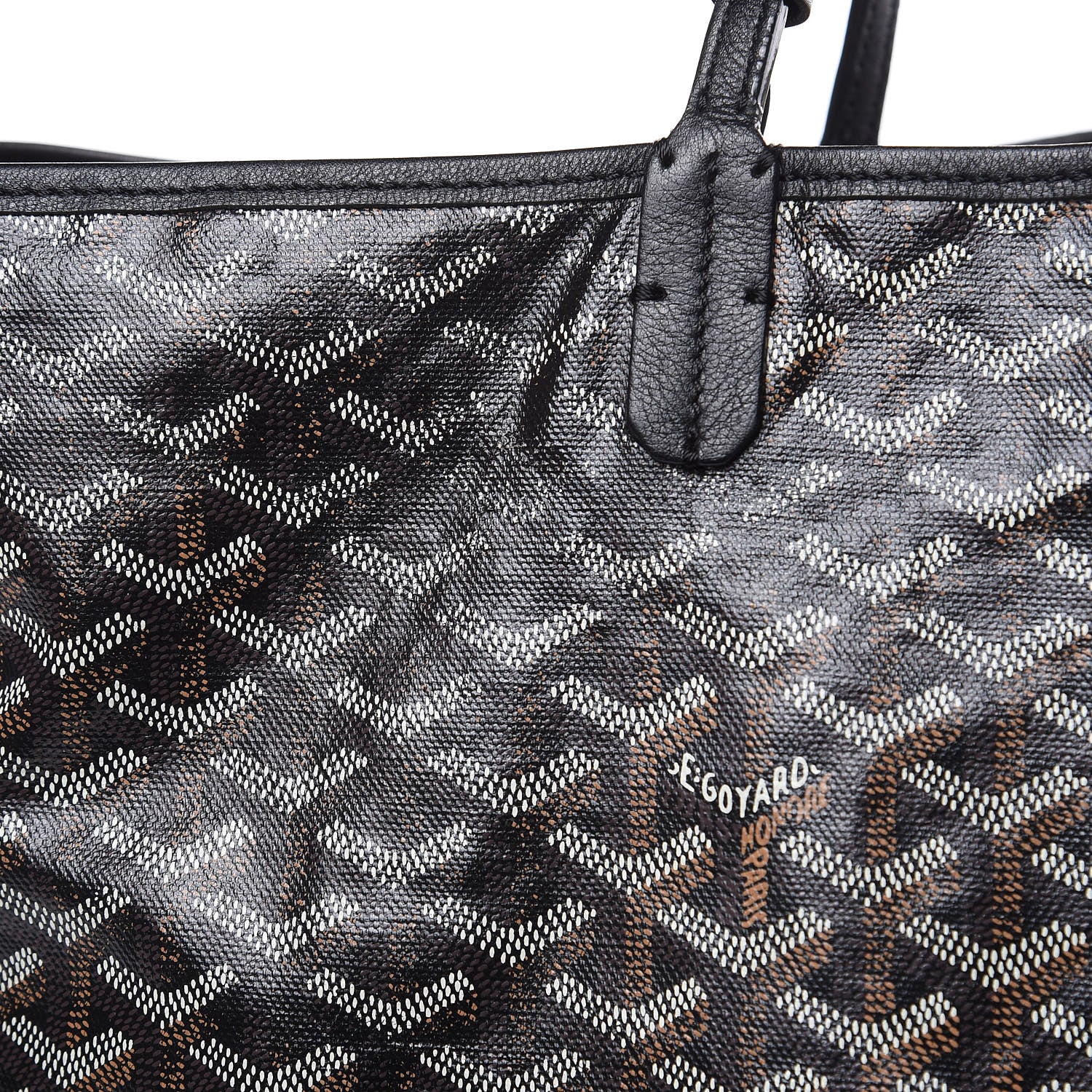Goyard Goyardine Saint Louis GM Black 14 of 15