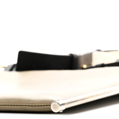 Chloe Smooth Calfskin Medium Roy Clutch Merino Grey 9 of 9