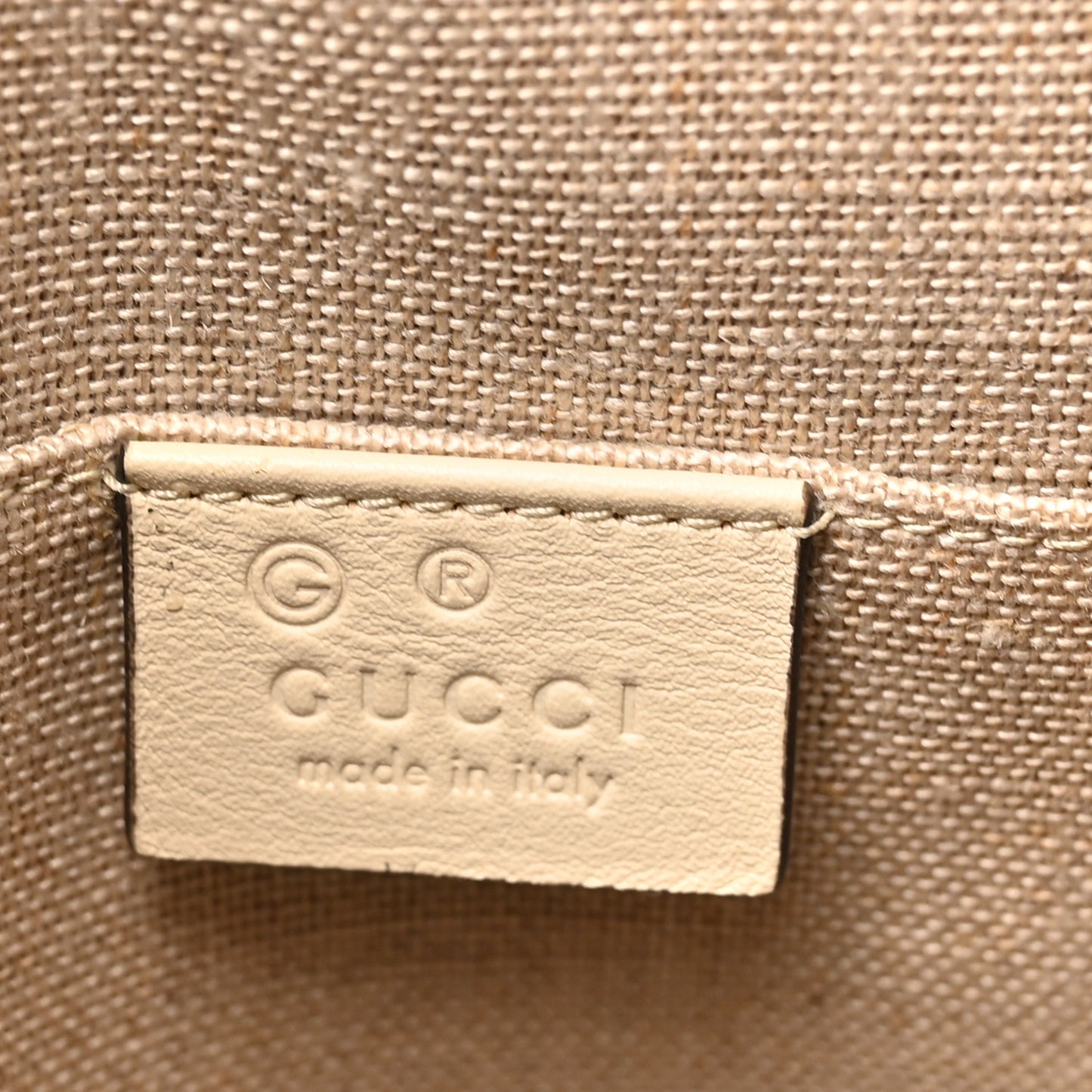 Soft Microguccissima Mini Dome Bag Ivoire