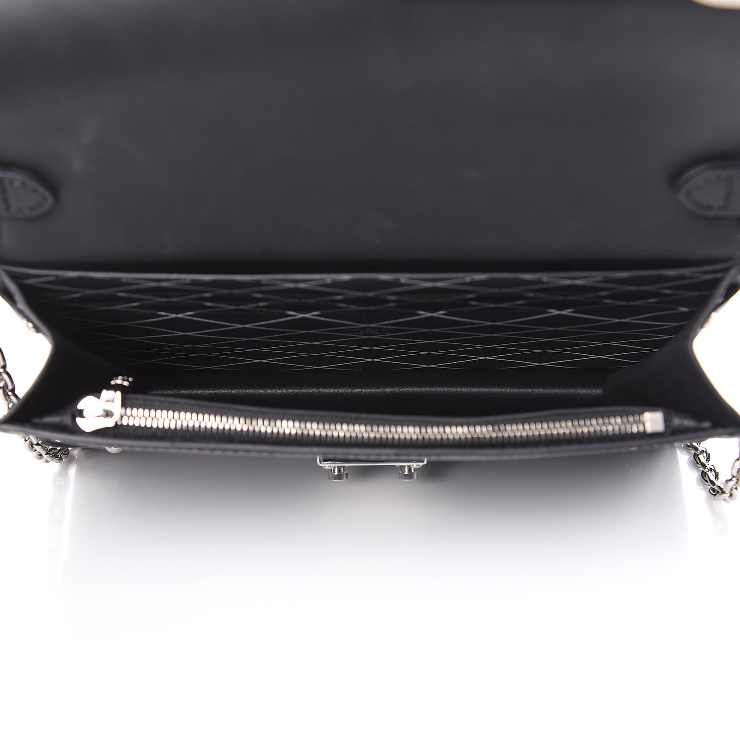 Louis Vuitton Epi Trunk Chain Wallet Black 5 of 12