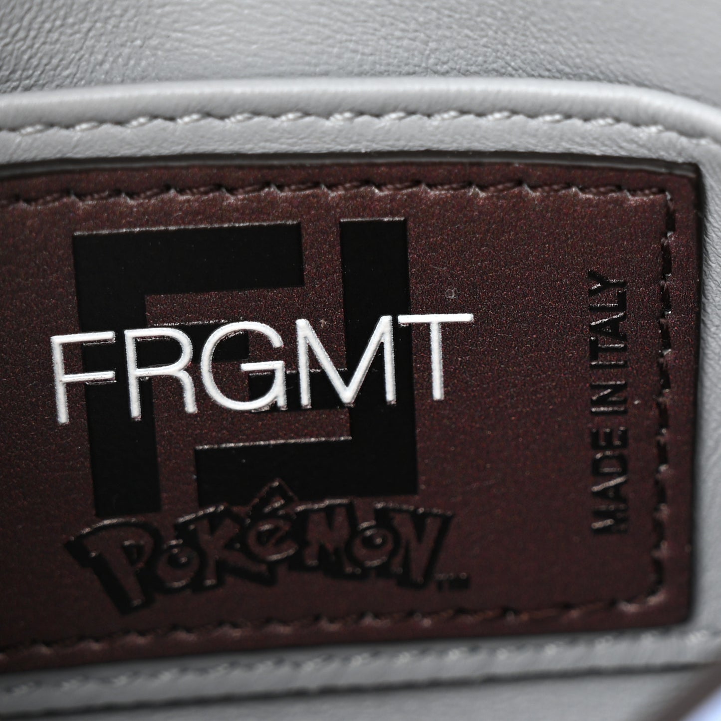 X FRGMT X POKEMON Nappa Pokemon Inlay Nano Maxi Buckle Baguette Charm Placid Blue Multicolor