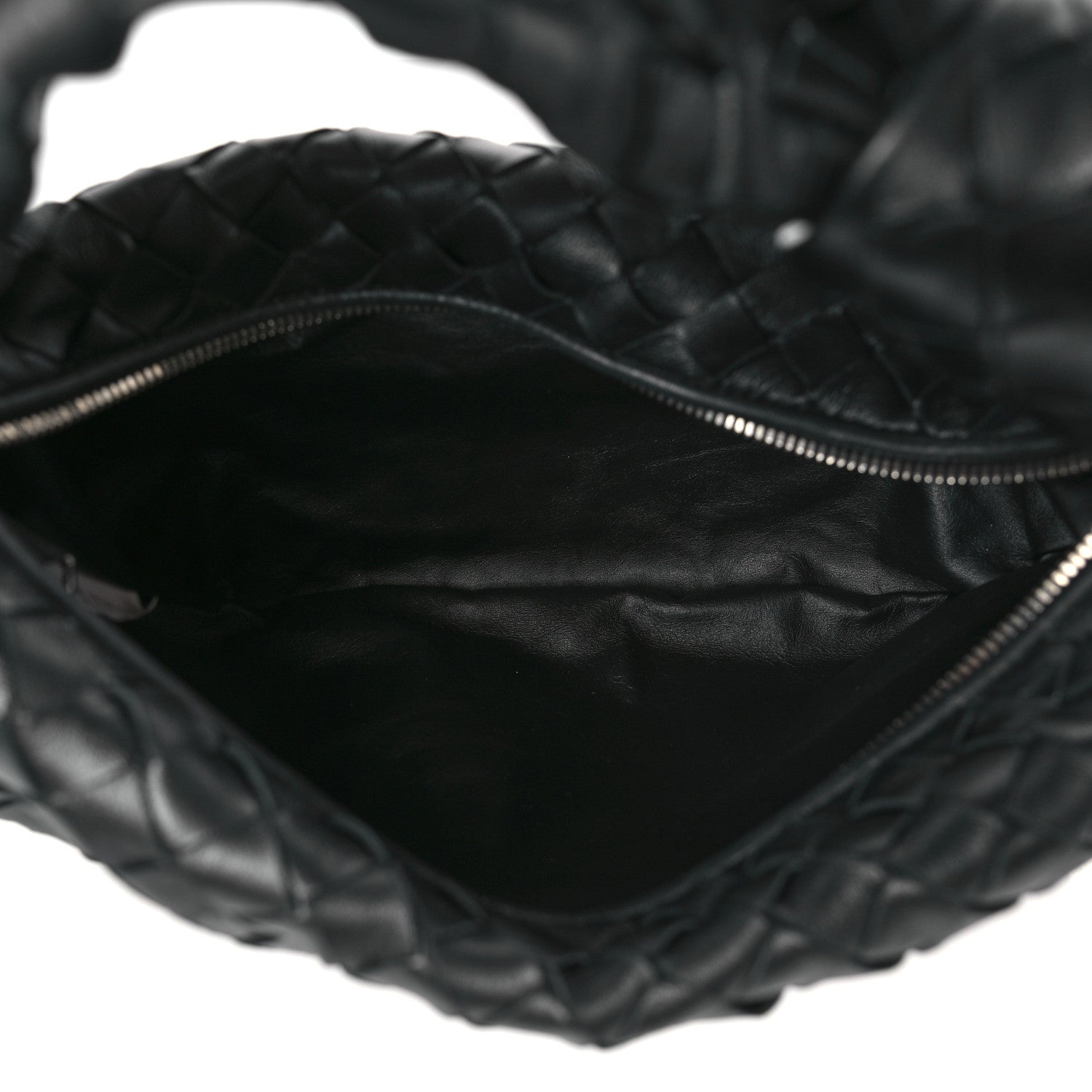 Bottega Veneta Nappa Intrecciato Teen Jodie Hobo Black 5 of 9