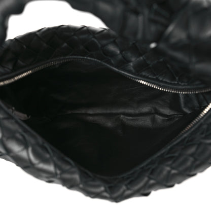 Bottega Veneta Nappa Intrecciato Teen Jodie Hobo Black 5 of 9