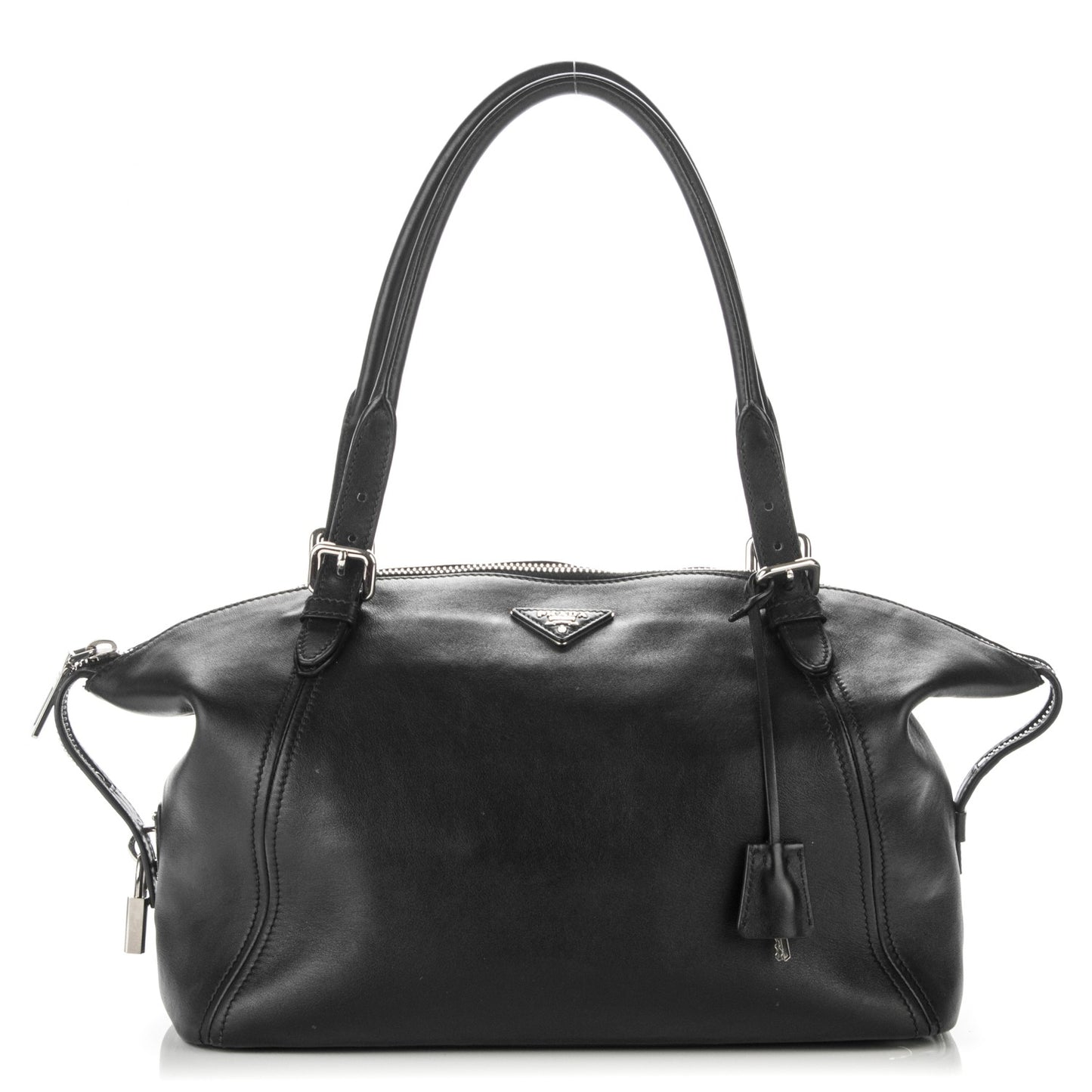 Soft Calf Satchel Nero Black