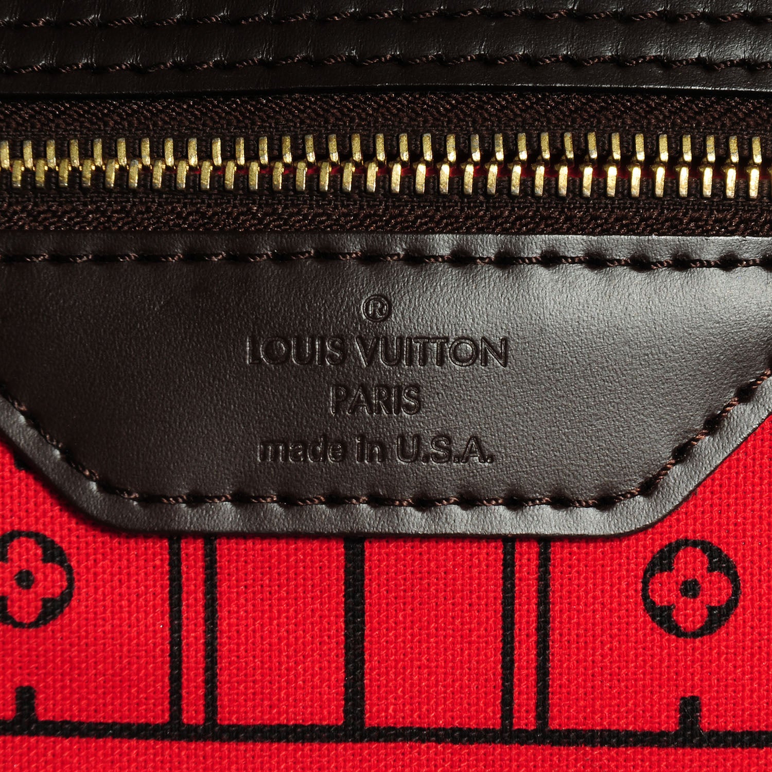 Louis Vuitton Damier Ebene Neverfull GM 7 of 8