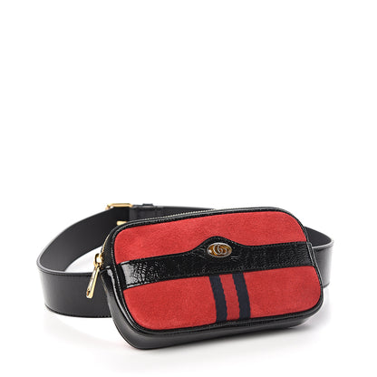 Gucci Suede Patent Ophidia Belted iPhone Case 90 36 Red 3 of 10