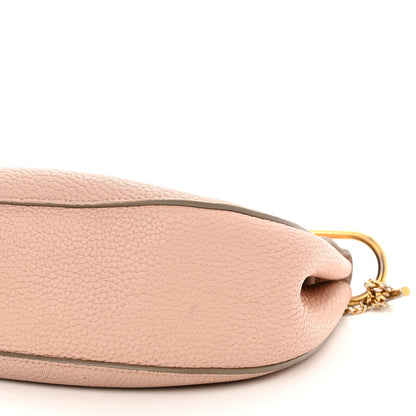 Chloe Grained Lambskin Drew Shoulder Bag Cement Pink 9 of 17