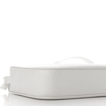 Balenciaga Calfskin Logo S Everyday Camera Bag White 8 of 9