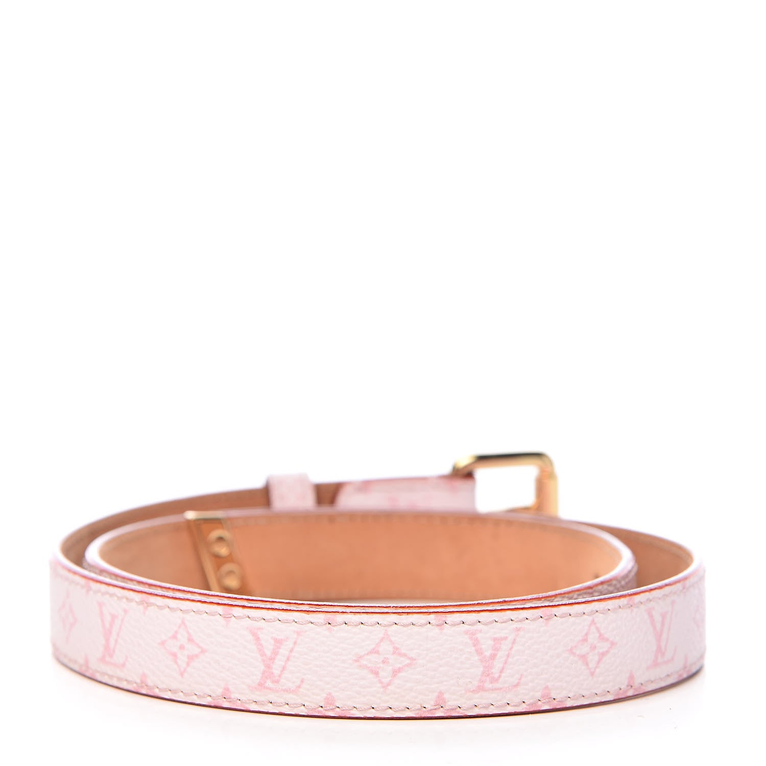 Louis Vuitton Monogram Belt 70 28 Pink 4 of 10
