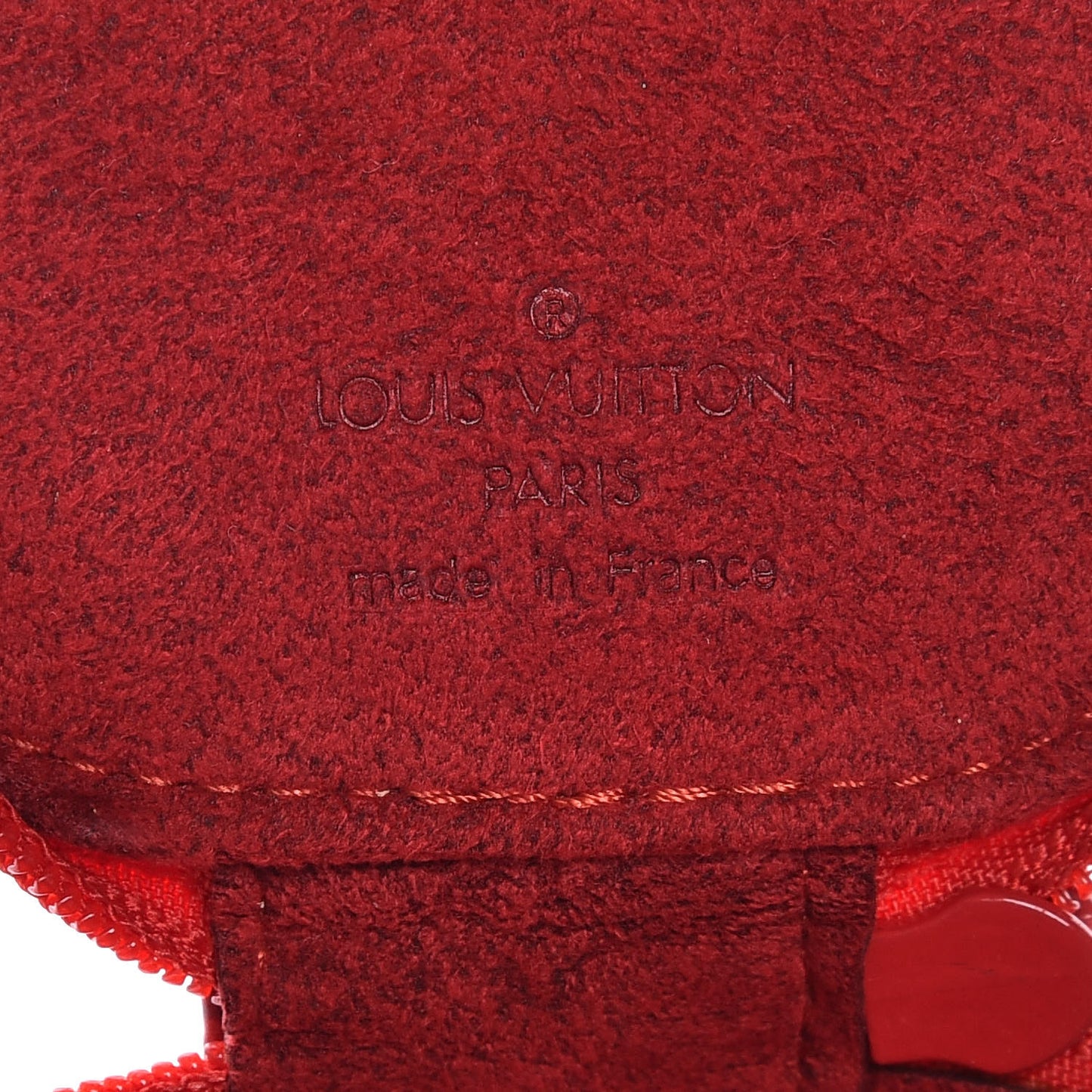 Epi Ecrin Bijoux 8cm Jewelry Box Red