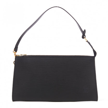 Louis Vuitton Epi Pochette Accessories 24 Black 1 of 8