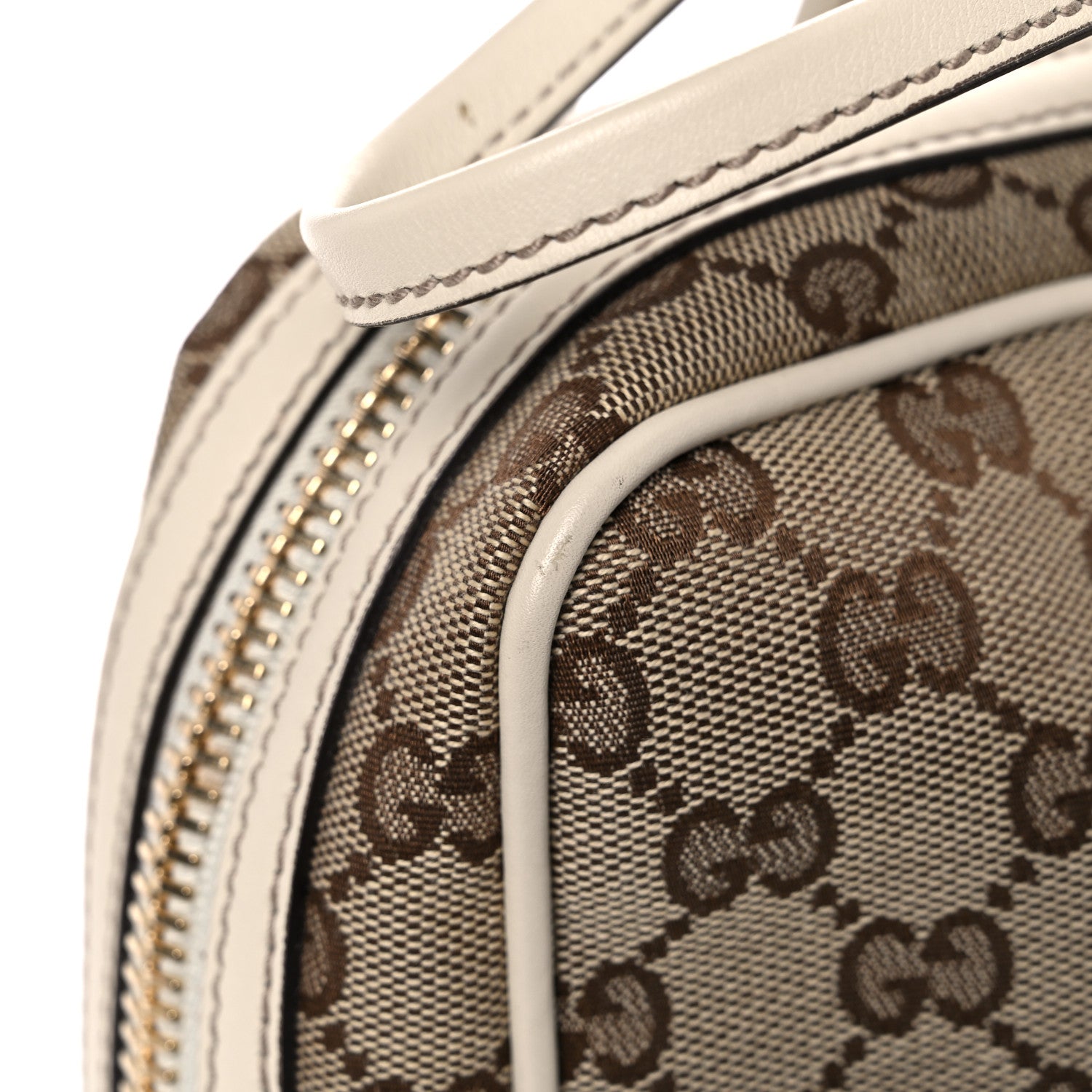 Gucci Monogram Medium New Britt Boston Off White 17 of 21