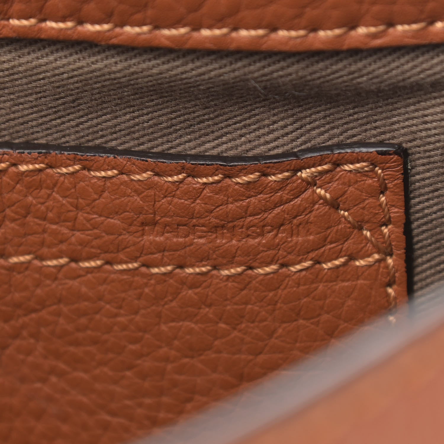 Chloe Calfskin Mini Marcie Round Crossbody Bag Tan 7 of 14