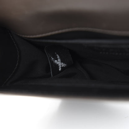 Chanel Glazed Calfskin Small Boy Flap Black Brown 8 of 14