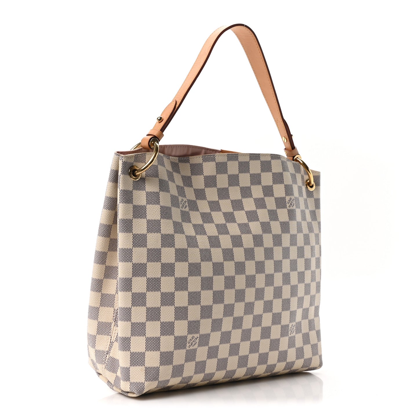 Damier Azur Graceful PM Rose Ballerine