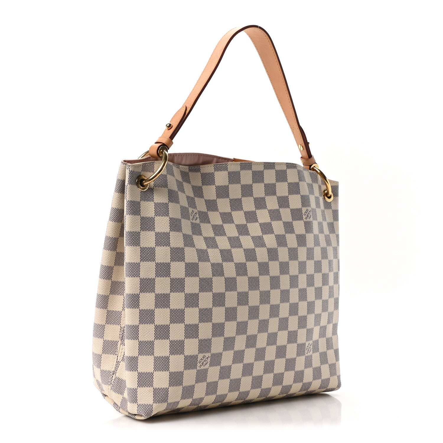 Louis Vuitton Damier Azur Graceful PM Rose Ballerine 3 of 10