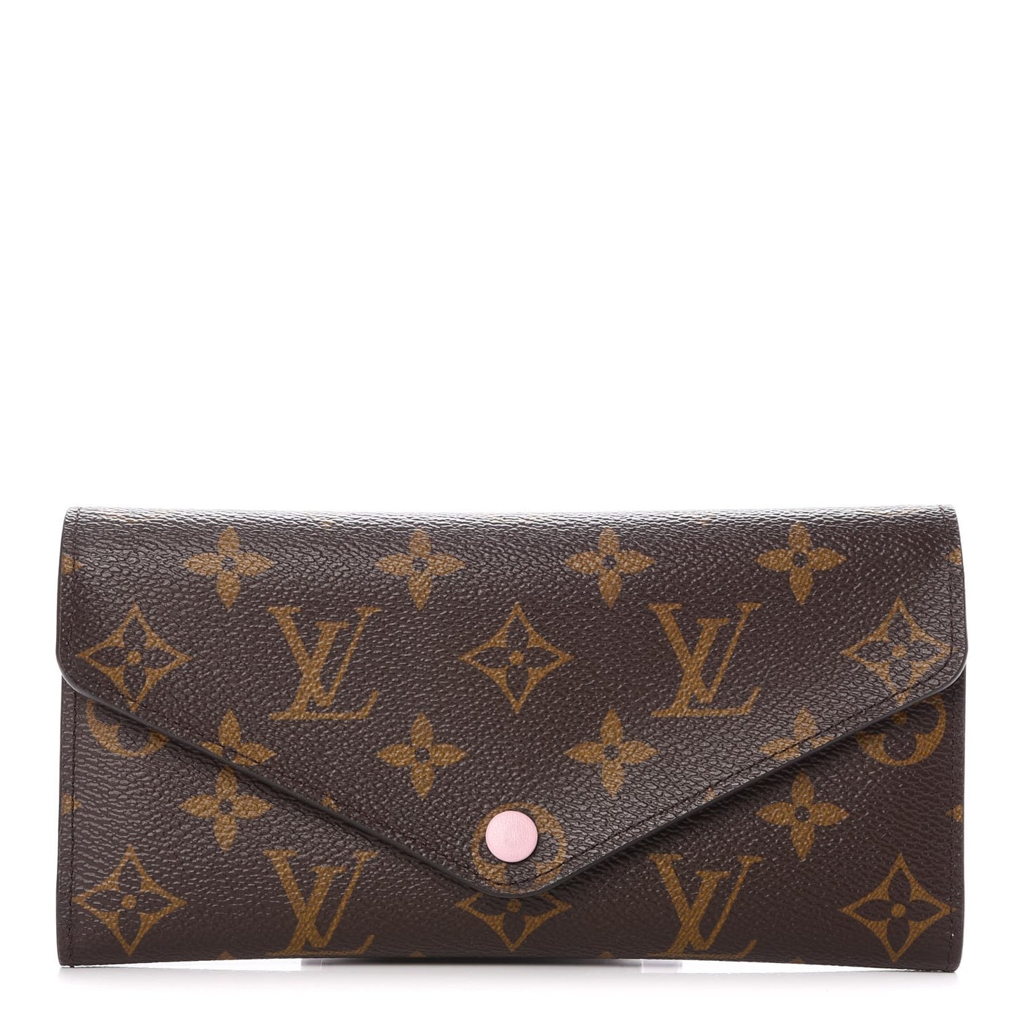 Monogram Josephine Wallet Rose Ballerine