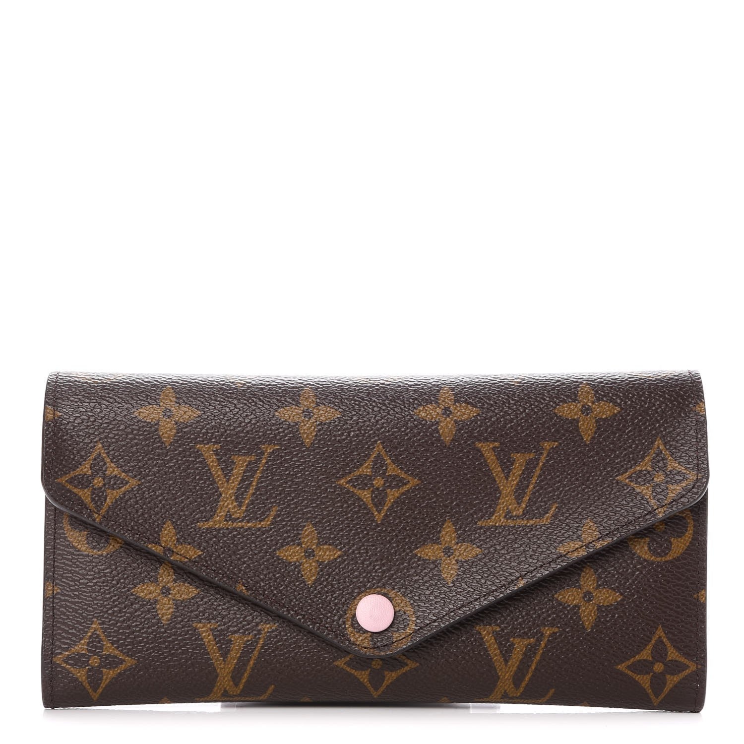 Louis Vuitton Monogram Josephine Wallet Rose Ballerine 1 of 9