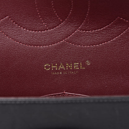 Chanel Lambskin Quilted Jumbo Double Flap Black 6 of 12