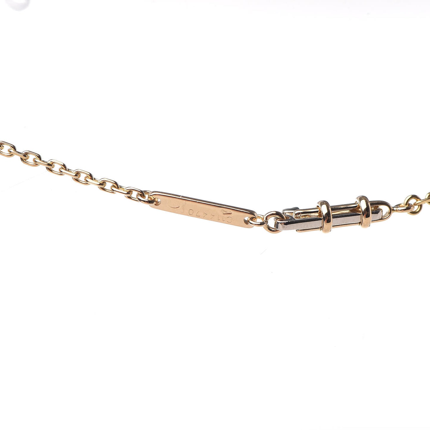 18K Yellow Gold Diamond .25ct Solitaire 1895 Pendant Necklace