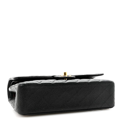 Chanel Caviar Quilted Medium Double Flap Black 4 of 11