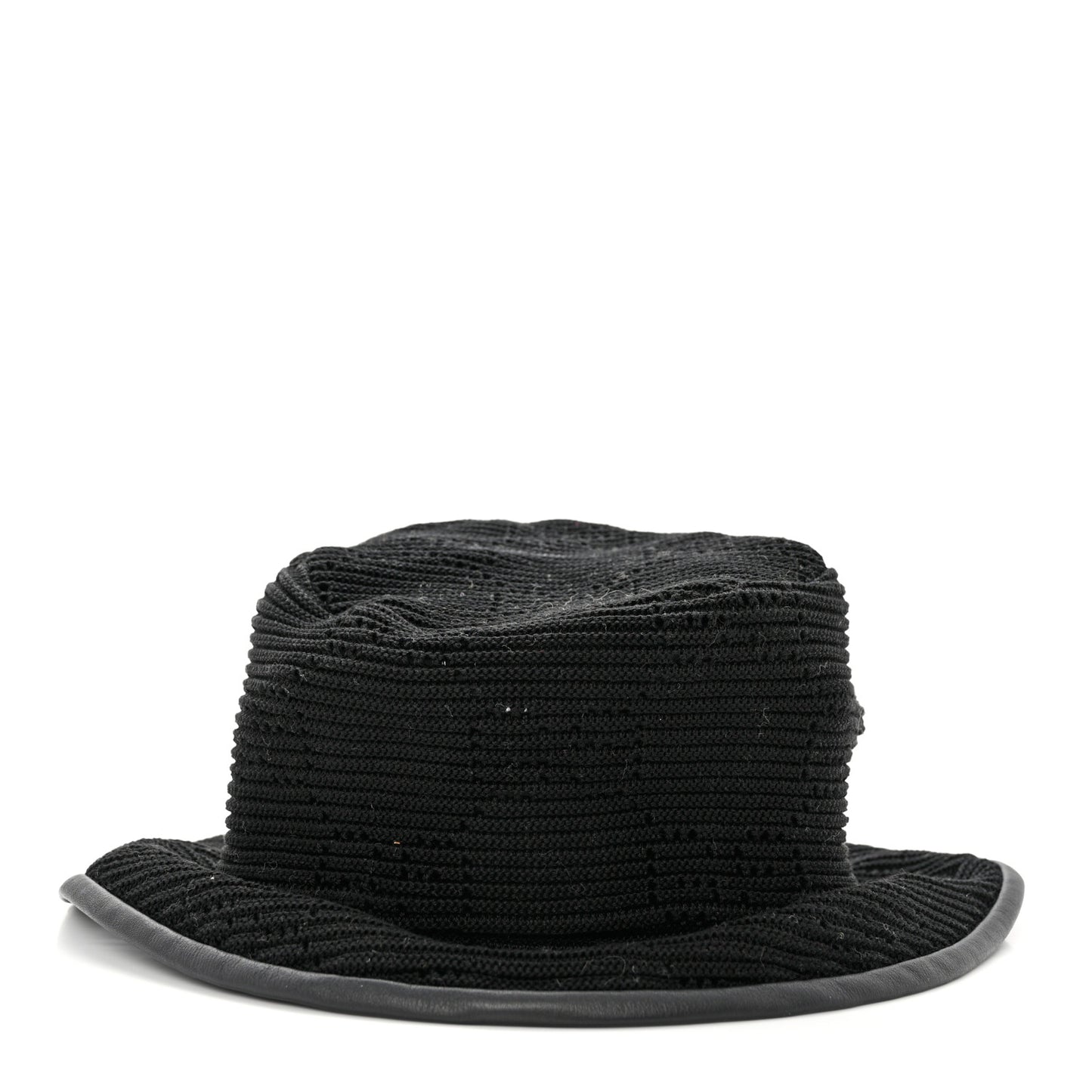 Crochet Cable Double G Bob Hat S Black