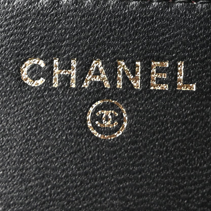 Chanel Lambskin Quilted Trendy CC Wallet On Chain WOC Black 6 of 11