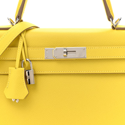 Hermes Epsom Kelly Sellier 28 Lime 8 of 10
