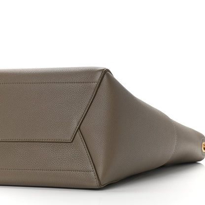 Celine Soft Grained Calfskin Sangle Bucket Bag Taupe 9 of 9