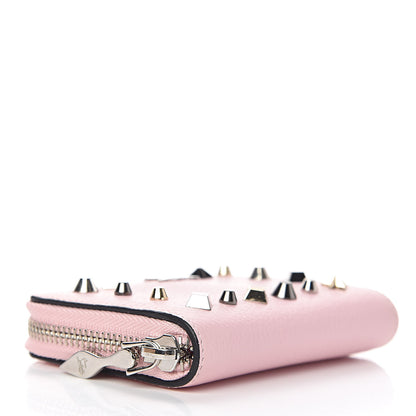 Christian Louboutin Calfskin Studded Panettone Coin Purse Pompadour 4 of 9