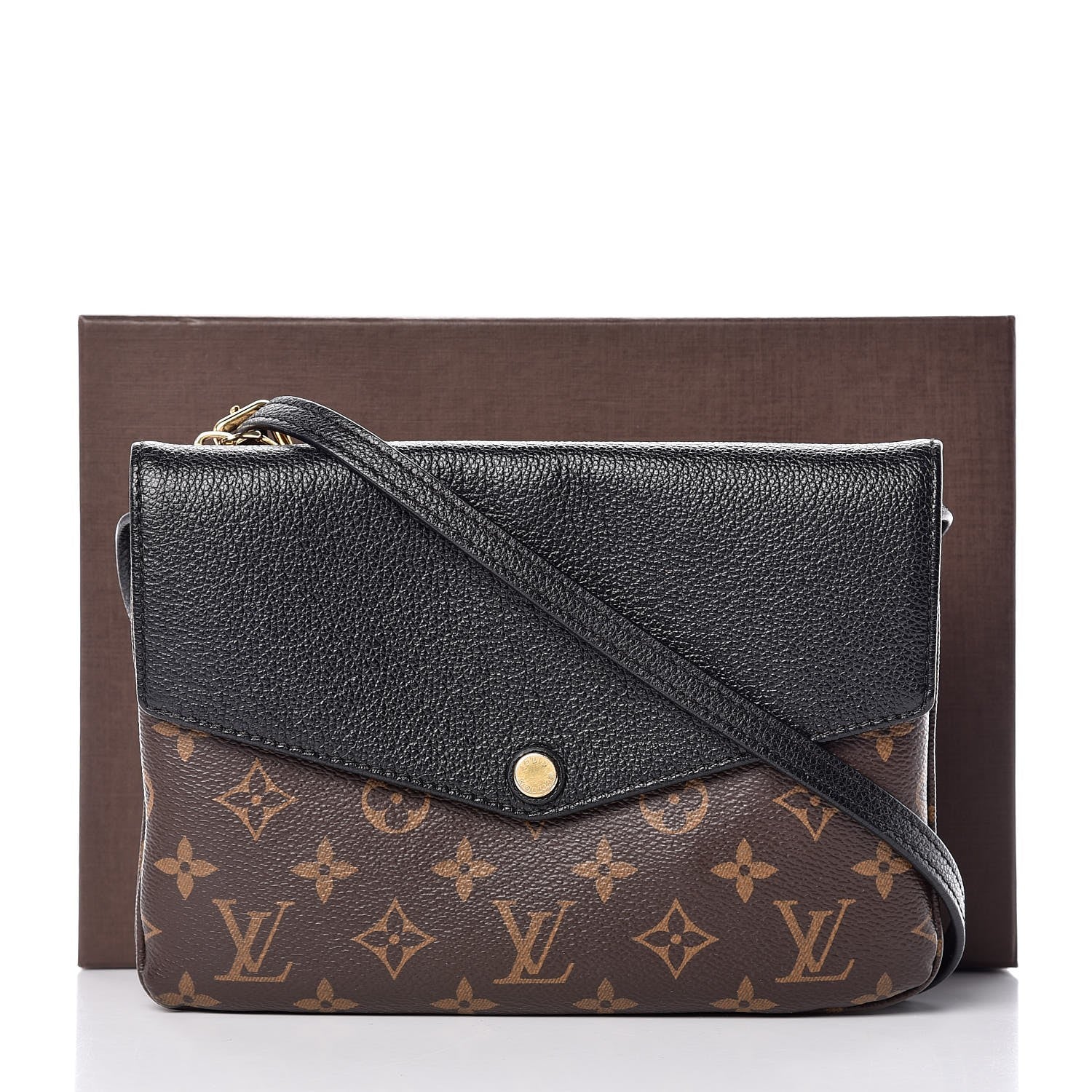 Louis Vuitton Monogram Twice Pochette Black 11 of 11