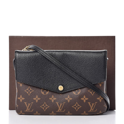 Louis Vuitton Monogram Twice Pochette Black 11 of 11