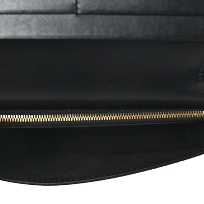 Gucci Boarded Plutone Calfskin Horsebit 1955 Wallet On Chain Black 5 of 8