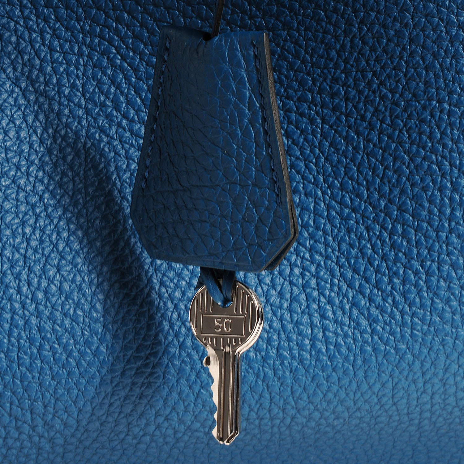 Hermes Togo HAC Birkin 40 Bleu de Galice 16 of 23