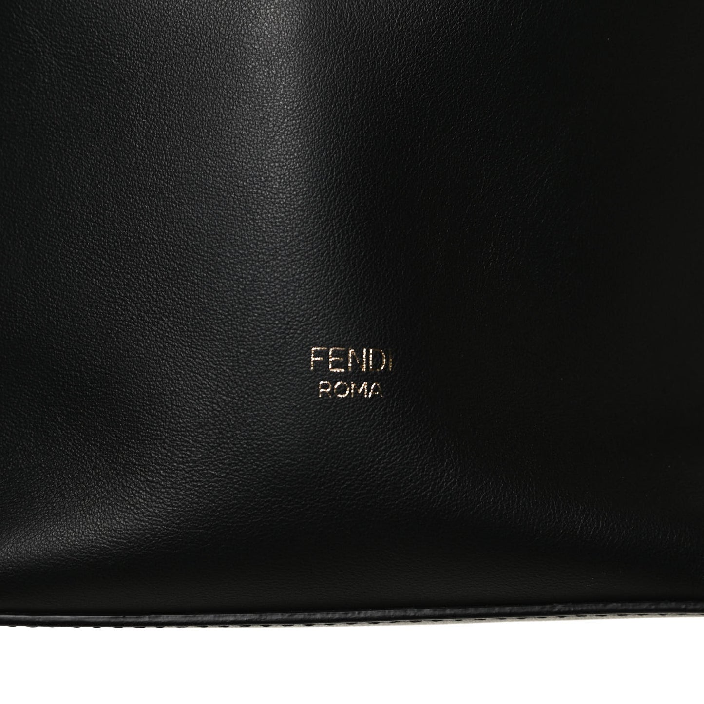 Vitello Grace Matte F is Fendi Grande Mon Tresor Bucket Bag Black