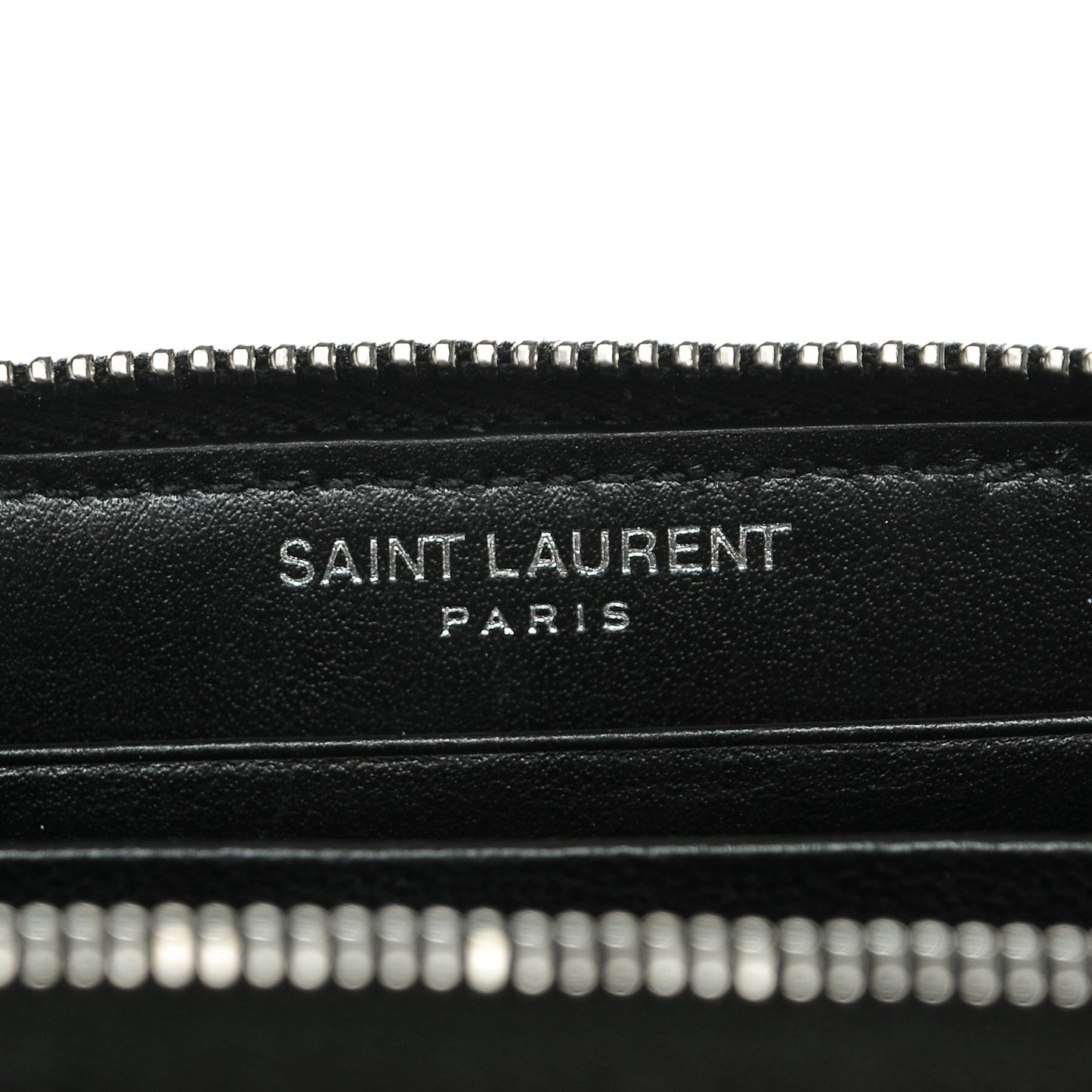 Calfskin Sequin Paris Rainbow Key Ring Coin Pouch Multicolor