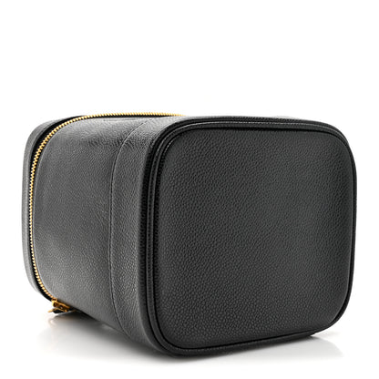 Chanel Caviar Vanity Cosmetic Case Black 4 of 8