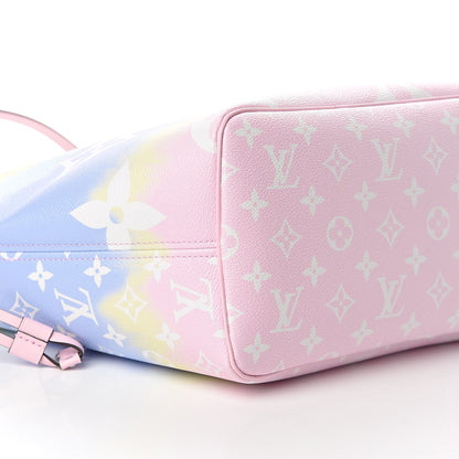 Louis Vuitton Monogram Escale Neverfull MM Pastel 8 of 10