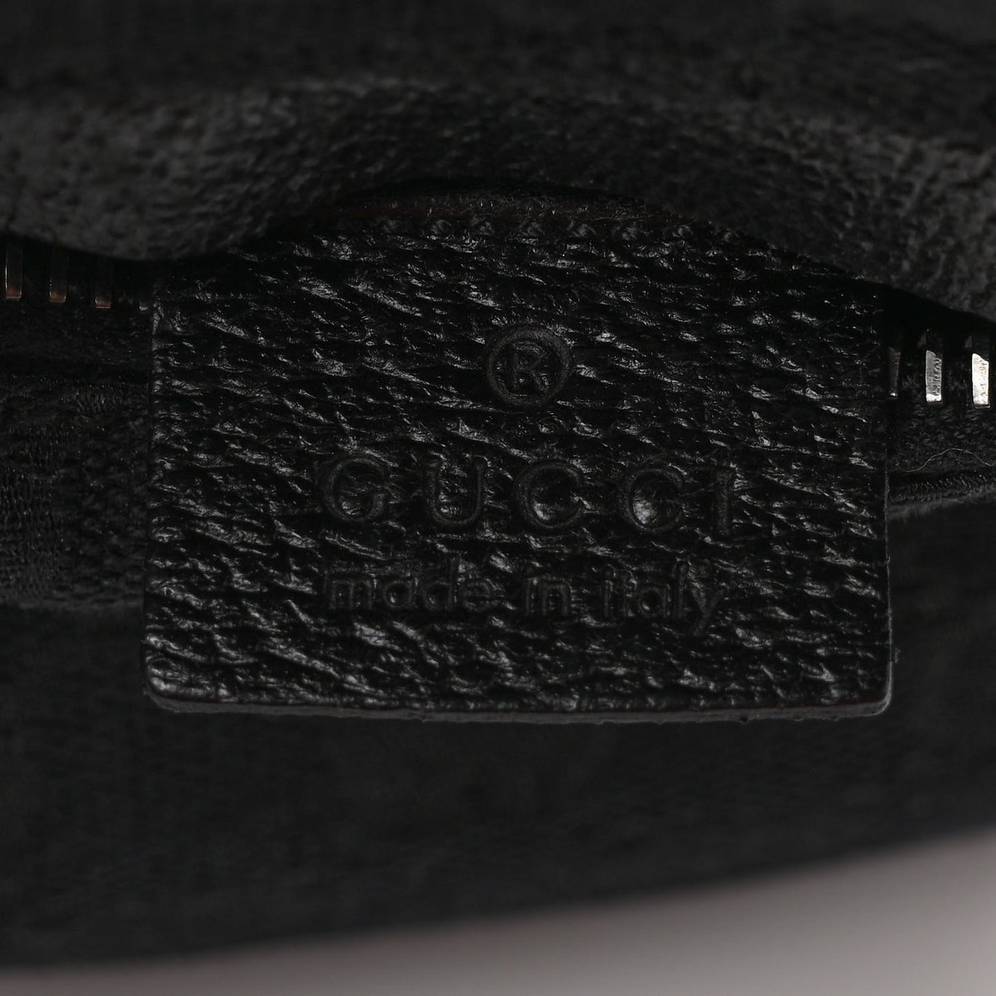 GG Monogram Double Pocket Belt Bag Black