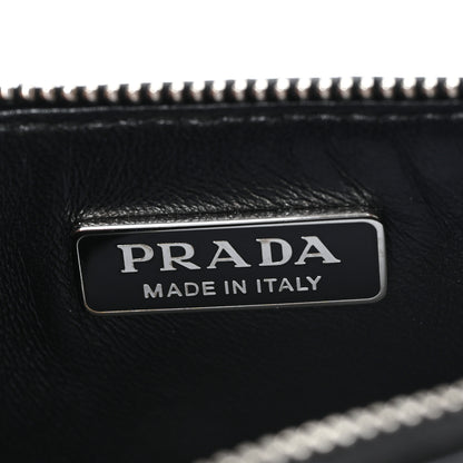 Prada Saffiano Lux Mini Shoulder Bag Black 6 of 11